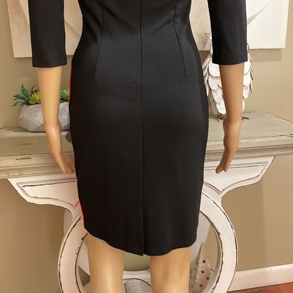 HOMEYEE color block red and black size SMALL.  Like new. - Picture 7 of 9